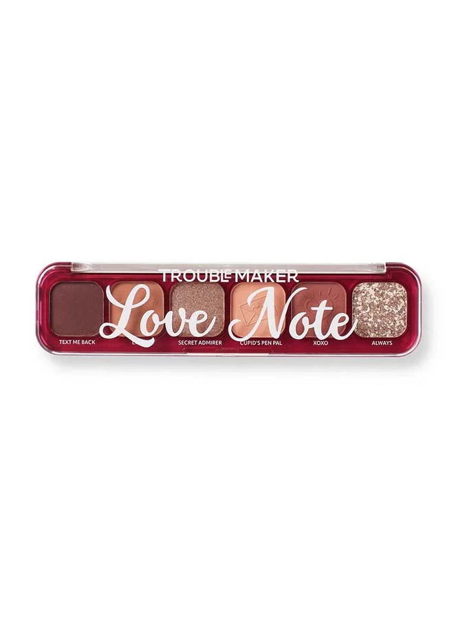 صانع المتاعب Little Trouble Shadow Palette Love Note